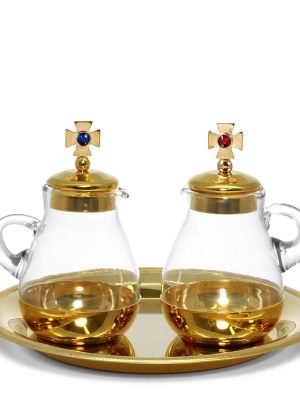 Gold Cruet Set